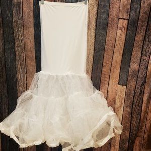 Mermaid Style Elastic Waist Petticoat